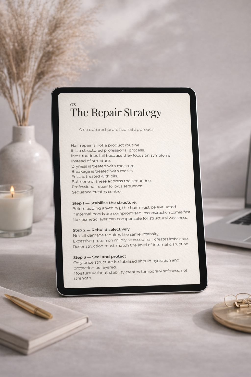 The Damaged Hair Repair Blueprint - Professional Structural Recovery Framework