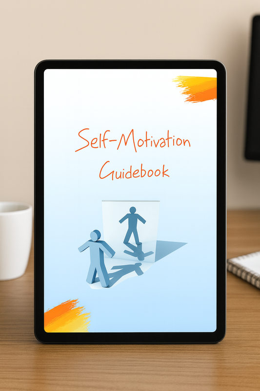 Self Motivation Guidebook – How to Stay Inspired and Achieve Your Goals (Digital Download)